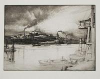 [Factories on the Thames]