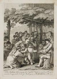 The Indians delivering up the English Captives to Colonel Bouquet near his Camp at the Forks of Muskingum in North America in Nov.r 1764