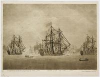 A Squadron at Anchor preparing to Sail / Battle of the Nile 1798.