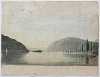 [11 Topographical drawings and watercolours of North America, China and England]