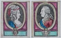 Louis XVI Roi de France [&] La Reine de France