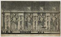 Ordre de la Procession, pour la Canonization de quelques Saints, dans l'Eglise de St. Pierre, sous le Pontificat de Clement XI en 1712