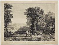 [Landscape with a Herd of Goats]