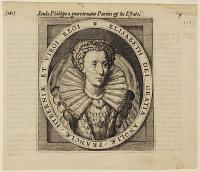 Elisabeth Dei Gratia Angliae / Franciae / Hynerniae et Virhi: Regi:.