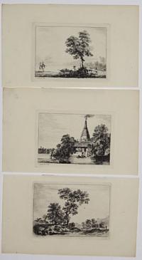Six Landscapes by P[aul] Sandby 1758