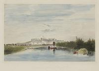 Distant View of Windsor Castle from the Thames [ms].
