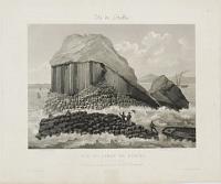 Vue de Siège de Fingal, dans L'Ile de Staffa.