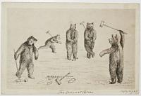 The Croquet Bears [in ink mss.]