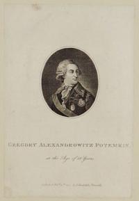 Gregory Alexandrowitz Potemkin, at the Age of 38 Years.