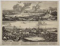 [Dutch raid on the river Medway, June 1667, showing (top) Rochester and (below) Sheerness]