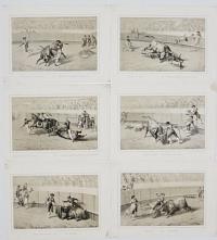 [Set of 18 Bullfighting Scenes.] España corrida de toros...