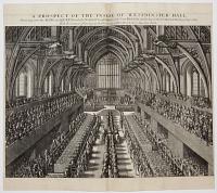 A Prospect of the Inside of Westminster Hall,