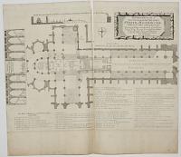 [Plan of Westminster Abbey as arranged for coronation of James II]