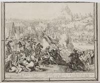 [Battle of the Boyne.] Overwinning van K.o Willem de III door het volkomen Slaan van Jacobus de II in Ierland de 11 July 1690.