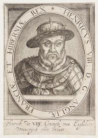Henricus VIII. D. G. Angliæ Franciæ et Hiberniæ Rex.