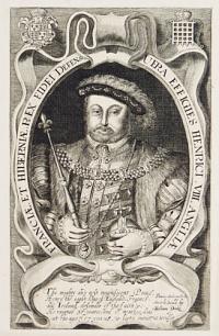 Uera Effigies Henrici VIII. Angliæ Francæ et Hiberniæ Fidei Defensor.