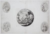 [Illustrations by Agostino Carracci on the the fresco ceiling in the Farnese Gallery.]`
