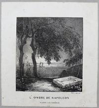L'Ombre de Napoléon visitant son tombeau. 1821.