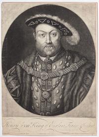 Henry ye VIIIth. King of England, France & Ireland.