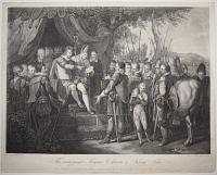 The ratifying Magna Charta by King John.