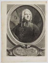 Antoine Francois Prevost, Aumônier de S.A. Mgr. le Prince de Conte.