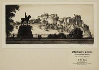 Edinburgh Castle from Princes Street.