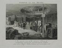 Temple of the Muses. An interior view of the extensive Library of Lackington, Allen & Co. Finsbury Square, London