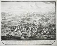 [Battle of Blenheim.] Vue et Representation de la Bataille de Hochstedt donnée le 13 D'aoust 1704.