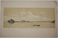 Panorama pris du moillage de Mazatlan (Cote occidentale du Mexique) a bord de la Vénus, 1837. (1.re Feuille).