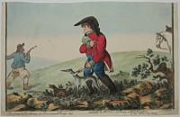 The keenest Sportsman in Broomswell Camp, 1803.