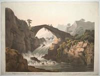 Miscellaneous British Scenery. No 2nd Plate 1st.  [Pont y- Glen near Corwen North Wales.]