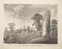 South View of the Pyramids or Devils Arrows at Boroughbridge.