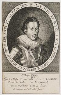 [Charles I] Illustriss: et Potentiss: Pr. Carolus Magnæ Britan: et Hybern: Princeps, Ebor et Alban: Dux.
