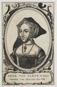 [Anne of Cleves] Anna van Cleef. IV Huysvrouwe van Henrick den VIII.