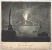 View of Mount Vesuvius.