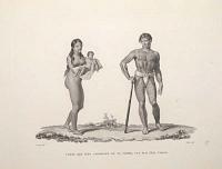 Tamor des Îles Carolines et sa Femme, vus sur l'Ìle Tinian.