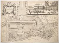 [Oatlands] A Plan of the Garden & House of the R.t Honourable y.e Earl of Lincoln at Weybridge in the County of Surry.