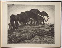 [Album of 16 etchings of African plains animals by Arthur Radclyffe Dugmore.]