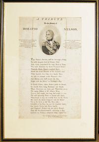 A Tribute to the Memory of Horatio Nelson, Viscount and Baron Nelson of the Nile...