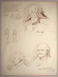 [Five portraits of Marshal Blücher]