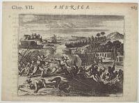 [A skirmish between Europeans and Native Americans] America. Chap. VII.