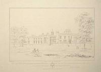 To the Right Hon.ble & Hon.ble The Trustees of Rugby School, Warwickshire, this South East View of the Buildings Erected under their Authority is most respectfully dedicated by their ,uch obliged & obedient serv.t, George Hawkins.