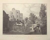 Vue de la Maison dite High-shot house a Twickenham occupée par S.A. Monseigneur le Duc D'Orleans depuis l'an 1800 jusqu'a l'année 1807.