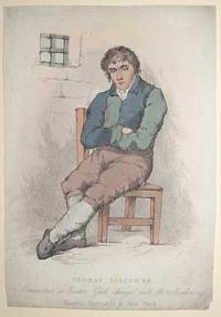 Thomas Liscombe. Committed to Exeter Gaol charged with the Murders of Martha Huxtable and Ann Ford.