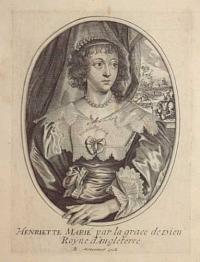 Henriette Marie par la grace de Dieu Royne d'Angleterre.