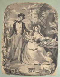 [A sailor returning to his family for tea.]