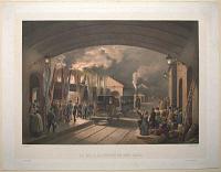 [State Visit of Louis Phillippe of France.] Le Roi a la Station de New-Cross.