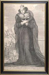 Marie Stuart Reye d'Ecosse Souffre de martye pour la Foy;
