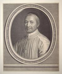 Franc. Blanchart Abbas S.t Genov Parisiensis Nec Non Praepos. General. Canon. Recvl. Congreg .Cal.