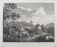 [Italian landscape.] Engraved from an Original Picture of F: Zuccarelli, In the Possession of W:m Herring Esq.r.